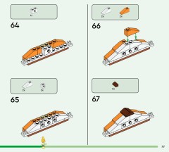 LEGO 77049 instructions page 77 – build guide