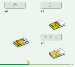 LEGO 77049 instructions page 85 – build guide