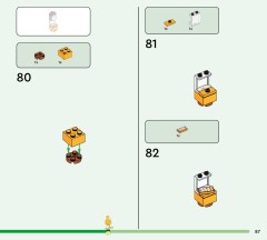 LEGO 77049 instructions page 87 – build guide