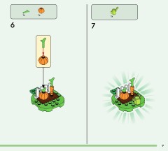 LEGO 77049 instructions page 9 – build guide