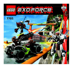 LEGO 7705 instructions page 1 – build guide