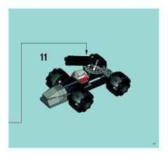 LEGO 7705 instructions page 11 – build guide