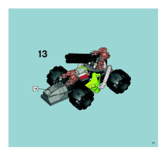 LEGO 7705 instructions page 13 – build guide