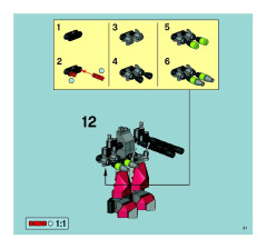 LEGO 7705 instructions page 21 – build guide