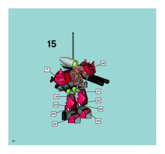 LEGO 7705 instructions page 24 – build guide