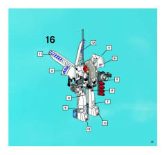 LEGO 7705 instructions page 35 – build guide