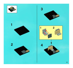 LEGO 7705 instructions page 39 – build guide