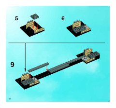 LEGO 7705 instructions page 40 – build guide