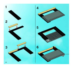LEGO 7705 instructions page 42 – build guide