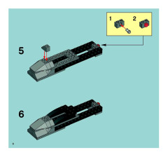 LEGO 7705 instructions page 6 – build guide