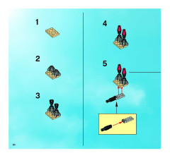 LEGO 7705 instructions page 64 – build guide