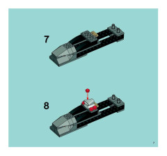 LEGO 7705 instructions page 7 – build guide