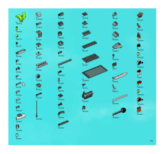 LEGO 7705 instructions page 71 – build guide