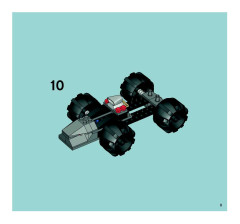 LEGO 7705 instructions page 9 – build guide