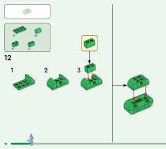 LEGO 77050 instructions page 10 – build guide