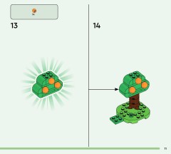 LEGO 77050 instructions page 11 – build guide