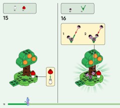 LEGO 77050 instructions page 12 – build guide