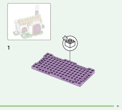 LEGO 77050 instructions page 21 – build guide