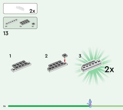 LEGO 77050 instructions page 36 – build guide