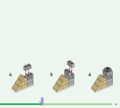 LEGO 77050 instructions page 61 – build guide