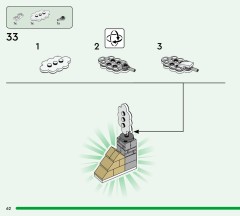 LEGO 77050 instructions page 62 – build guide