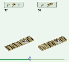 LEGO 77050 instructions page 65 – build guide