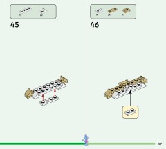 LEGO 77050 instructions page 69 – build guide