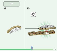 LEGO 77050 instructions page 71 – build guide