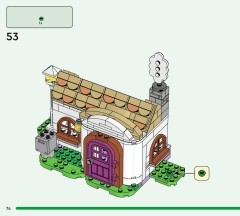 LEGO 77050 instructions page 74 – build guide