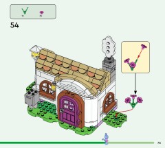 LEGO 77050 instructions page 75 – build guide