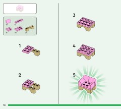 LEGO 77050 instructions page 78 – build guide