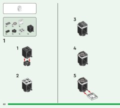 LEGO 77050 instructions page 82 – build guide