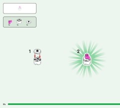 LEGO 77050 instructions page 84 – build guide