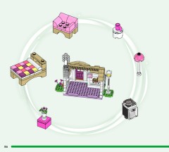 LEGO 77050 instructions page 86 – build guide