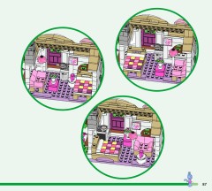 LEGO 77050 instructions page 87 – build guide