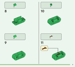 LEGO 77050 instructions page 9 – build guide
