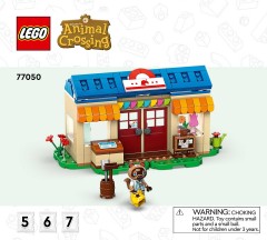 LEGO 77050 instructions page 1 – build guide