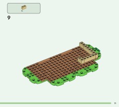 LEGO 77050 instructions page 11 – build guide