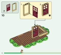 LEGO 77050 instructions page 12 – build guide