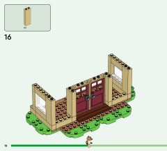 LEGO 77050 instructions page 18 – build guide