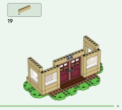 LEGO 77050 instructions page 21 – build guide