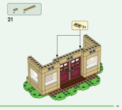 LEGO 77050 instructions page 23 – build guide