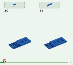 LEGO 77050 instructions page 33 – build guide