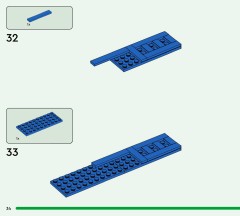LEGO 77050 instructions page 34 – build guide