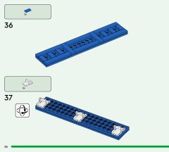 LEGO 77050 instructions page 36 – build guide