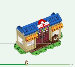 LEGO 77050 instructions page 43 – build guide