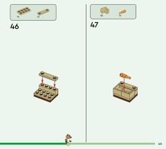 LEGO 77050 instructions page 45 – build guide