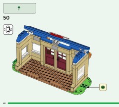 LEGO 77050 instructions page 48 – build guide
