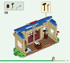 LEGO 77050 instructions page 57 – build guide