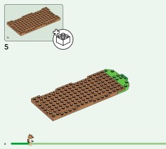 LEGO 77050 instructions page 6 – build guide